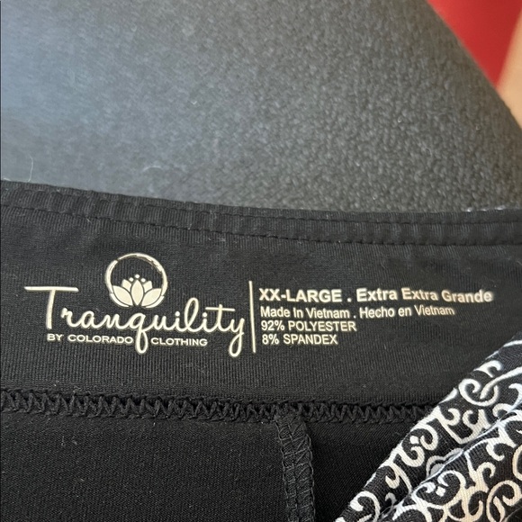 Tranquility by Colorado Clothing Black and White Mini Skirt - Picture 3 of 3